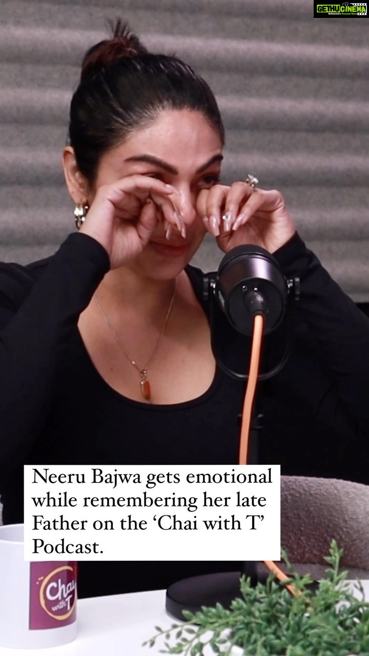 Neeru Bajwa Instagram - “He was my biggest cheerleader and my biggest critic, Shayad taan hi main aini humble aa,” - Neeru Bajwa Full interview on all Podcast Platforms including Spotify, Apple Podcasts, Amazon Music, Google Podcasts and YouTube. Link in Bio!! Tarannum’s MUAH - @pinkorchidstudio @aman.deo_mua