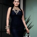 Neeru Bajwa Instagram – @avrandhawa @bluerubyartistry @herfashionvault #loubiton #gucci