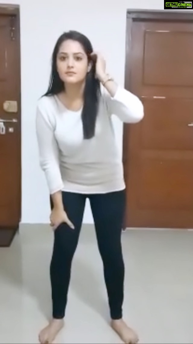 Neetha Ashok Instagram - I strongly believe in, “IF YOU LOVE SOMETHING or SOMEONE, give it your full heart and soul, let no hinderance effect you no matter how hard they pull you down, WHATS DESTINED TO YOU, will come to You. KARMA WILL LOOK AFTER THE REST”. Panna’s journey from audition to living it to the fullest 🥰 Enjoy the BTS from Vikrant Rona ❤️