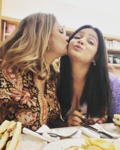 Neetu Chandra Instagram - Some love and care never change! I met my cousin shilpi after 7 years in #Mumbai yesterday and literally had tears of happiness, seeing her. She is an awesome daughter, wife, sister, and friend, too. An extraordinary professional, behind the camera. I love you, my darling, forever! Great luck with everything. ❤️❤️❤️ 
#sisterlove 
#mysister 
#sister 
#family 
#important 
#crucial 
#missyou 
#love ❤️❤️❤️❤️
