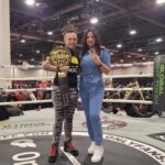 Neetu Chandra Instagram - “Girls, martial arts isn’t just about physical strength its also about mental health, it’s about having the courage to never give up - and that’s how we run the world!” Let’s empower each other through sports and never stop believing in ourselves! Met this amazing, powerful world champion @christineferea , at Mr. Olympia with @mike_basil #BKFC in Las Vegas. #Lasvegas #Mrolympia #MartialArts #girlpower #NeverGiveUp #BKFC #mrolympia #mrolympiallc #olympia2022 #peopleschamp #Olympia22 #ifbb22 #ifbbpro #shawclassic #planethollywood #vegas #bodybuilding #hulk #fitness #explore #ifbbf_india @ifbbf_india @ifbbff_official #bodybuilders @mrolympiallc #lasvegas @ifbb_pro_league #HiTechBrands #muscle #vivalasvegas #mrolympia2022 #What_happens_in_vegas_happens_only_in_vegas