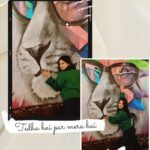 Neetu Chandra Instagram - Tedha hai, Par mera hai❤️ . . The lion in #Mine #roots Indian Bistro #losangeles ❤️ Roots Bistro
