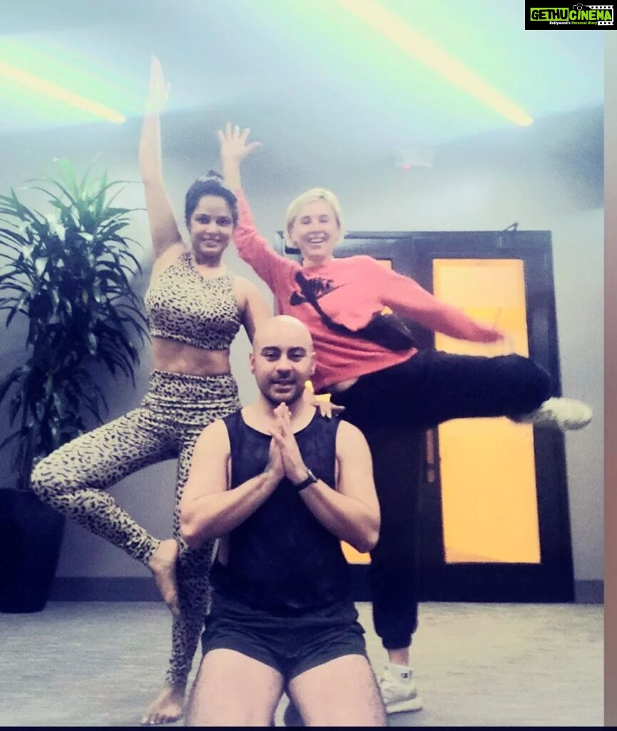Neetu Chandra Instagram - Had an enchanting evolving and acknowledging yoga session with @everybody4yoga David today! He says,' we want good times to last long, but we don't embrace the bad times we go through. It's so funny that we want the bad times to pass in a split of a second.. how is that possible.. is it ? If you have enjoyed the good times, then enjoy the pain you are going through too, that s yours as well! Hmmm. Be kind and understanding of situations. Being ruthless, cold, and rude is easy. A PERSON IS KNOWN BY THE WAY HE/SHE HANDLES THE SITUATION IN BAD TIMES! I am glad I resonated! I am glad God sent Angel's to make me understand, whatever is good for me and what was bad for me. Thank you to all my Buddhas and angels around me 🙏🙏🙏❤️