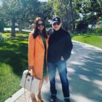 Neetu Chandra Instagram - Met my producer @davidzelon today after full 1 year gap. Someone who trusted me and offered me NEVER BACK DOWN REVOLT! Someone who is so so respectful, kind, fitness enthusiast and best producer who looks out for everyone in the team! I am forever indebted for my 1st Hollywood break as one of the main leads! Action is the way to go! Thank you David 😊🙏 @sonypictures ❤️ @directormadison @dianahoyosmusic @michaelbisping_ Sony Pictures Studios