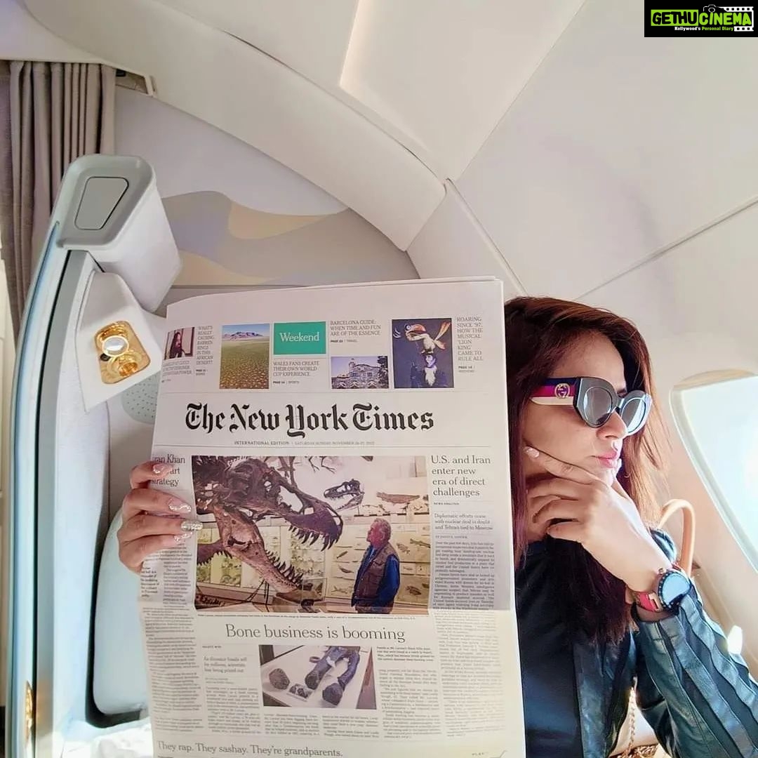 Neetu Chandra Instagram - Off to #losangeles with #newyorktimes ❤️ After 10 months, just because I was not getting my 01 Dropbox visa appointment. Missed 2 movies, too.. who is answerable.... No one 🤷♀️🤦♀️🤦♀️💙