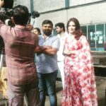 Neetu Chandra Instagram - Shooting for my next #Tamil film 🙏❤️ Happy Sunday everyone 😀 #chennai #tamilnadu #india 🙏❤️