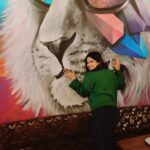 Neetu Chandra Instagram - Tedha hai, Par mera hai❤️ . . The lion in #Mine #roots Indian Bistro #losangeles ❤️ Roots Bistro