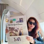 Neetu Chandra Instagram - Off to #losangeles with #newyorktimes ❤️ After 10 months, just because I was not getting my 01 Dropbox visa appointment. Missed 2 movies, too.. who is answerable.... No one 🤷‍♀️🤦‍♀️🤦‍♀️💙