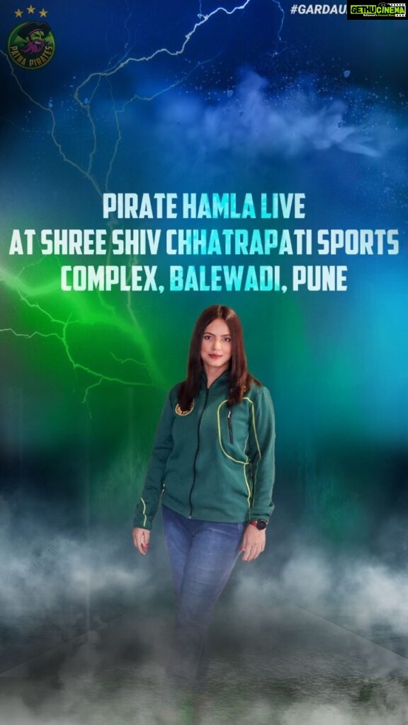 Neetu Chandra Instagram - Our Community Brand Ambassador @nituchandrasrivastava is all ready for #PATvUP😍 Are you ready to cheer for your favourite team 💚💚💚 . . . #PatnaPirates #PiratePanti #PirateHamla #GardaUdaDenge #VivoProKabaddi #Season9 #PATvUP