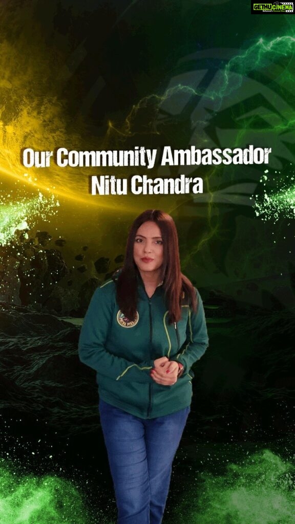 Neetu Chandra Instagram - Our Community Ambassador Nitu Chandra is all geared up for #BLRvPAT😍 Let’s tame the bulls tonight 🚩 . . . #PatnaPirates #PiratePanti #PirateHamla #GardaUdaDenge #VivoProKabaddi #Season9 #BLRvPAT