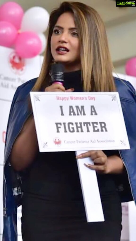Neetu Chandra Instagram - Love my cancer warriors” captures the admiration and appreciation for those fighting cancer with strength and courage. The Cancer Patients Aids Association stands alongside these warriors in their battle, providing support and resources to help them overcome the challenges of cancer.