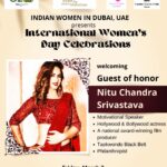 Neetu Chandra Instagram – Here I come #Dubai to celebrate #womensday with #indianwomenindubai ❤️ the leader and lovely @reemamahajan_official #uae🇦🇪 at 
Indian Consulate Auditorium 
Thank you, his Excellency #Dramanpuri #consulategeneralofindia, Dubai, for this honor 🙏😊