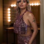 Neha Bhasin Instagram - It is 🌈 PRIDE month. The liberty to celebrate my beauty and body without being name called or MisUnderstood or Slut shamed is still very much a reality in 2023. They say what you put your energy into grows 😉 So while i focus on the love that grows haters helping me grow by putting all their attention on ME. DEliCiOus make up by @makeoverby_anna Video @ikshitpatel #nehabhasin #pride🌈