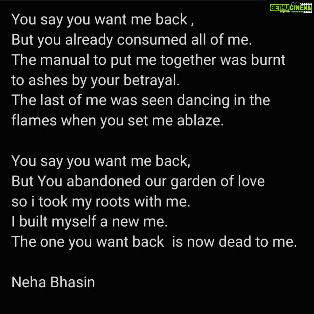 Neha Bhasin Instagram - She is dead to me. #nehabhasin