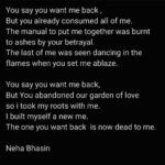 Neha Bhasin Instagram – She is dead to me.

#nehabhasin