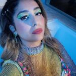 Neha Bhasin Instagram - This make up look is like Art created by the very talented @makeoverby_anna #NehaBhasin