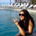 Neha Dhupia Instagram - We were the first lucky few to experience the hospitality , love and beauty of this gorgeous property located in the heart of #northgoa and may I add the most delicious food I have eaten in a long , long time … can’t wait to be back and be spoilt ♥️♥️♥️ #summertime #goa #jwmariottgoa #pearlofgoa #asliceofparadise