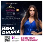Neha Dhupia Instagram - Get ready to experience the magnificence of Femina Miss India 2023 Grand Finale, featuring the stunning and talented state winners from across the country, all set to compete for the coveted title. Adding to the excitement and anticipation is the presence of the esteemed Mentor for the state winners and Jury for the Grand Finale, Neha Dhupia, who will be gracing the occasion with her charm, wit, and elegance on 15th April in Imphal, Manipur! So, what are you waiting for? Log on to www.mayflos.in now and book your tickets NOW! @nehadhupia #FeminaMissIndia2023 #TicketsAreLIVE #BookNow #GrandFinale #JourneyToTheCrown #AreYouReady #BeautyInDiversity #CreateYourLegacy #TheOGMissIndia