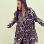 Neha Dhupia Instagram - Every shade of grey … 🧥😉 . . . . . . . In @goyalkanika @lanvin @hridadeepakmakeupandhair @think_talkies @ayeshakhanna20