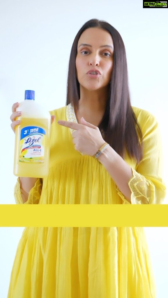 Neha Dhupia Instagram - I am standing up against the half-truth of Phenyl. Join me by using #NoMoreHalfTruths and help millions of families know about the real truth of Phenyl’s 50% germ-kill. Every time you use #NoMoreHalfTruths to raise awareness about 50% clean of Phenyl, Lizol along with Akshaya Patra Foundation will clean a school or kitchen floor for these children. #NoMoreHalfTruths #Lizol #LizolIndia #TruthMatters #HonestHygiene #CleanFacts #SpotlessTruths #CleanLiving #AuthenticHygiene #NoMorePhenyl #SayNoToPhenyl #JoinUs #SpreadTheWord