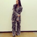 Neha Dhupia Instagram - Every shade of grey … 🧥😉 . . . . . . . In @goyalkanika @lanvin @hridadeepakmakeupandhair @think_talkies @ayeshakhanna20