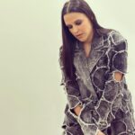 Neha Dhupia Instagram - Every shade of grey … 🧥😉 . . . . . . . In @goyalkanika @lanvin @hridadeepakmakeupandhair @think_talkies @ayeshakhanna20