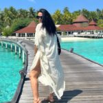Neha Dhupia Instagram - Mentally in mermaid 🧜‍♀️ mode … Physically is work mode 😃… Always in mama mode 😍 … . . . . . . . #photodump part deux @diamonds_thudufushi @oneaboveglobal #nofilter #maldives #springbreak