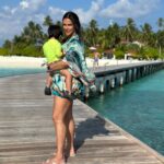 Neha Dhupia Instagram – Take us to our favourite part of the 🌎 … where the sun shines bright and everything feels right!!! 🐬✈️🌊🐠🤿🐢🦈
#springbreak 
#photodump part 1 
.
.
.
.

@diamonds_thudufushi 
@oneaboveglobal