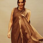 Neha Dhupia Instagram - The dark side of olive … ✨ . . . . . . @ampmfashions @timelessjewelsby_s @vblitzcommunications @pallavisymons 💄 @kamaldeepss @ayeshakhanna20 👗 Styling team @inirahk @kapilcharaniya 📸