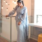 Neha Dhupia Instagram - Feeling blue 😍… @maddermuch 👗 @houseofshikha ✨ Styled by @ayeshakhanna20 @vibhagusain 💄