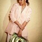 Neha Dhupia Instagram - Blushing 😛💘 . . . . . . . . . @thelittleblackbowofficial @tlmconsultancy @ayeshakhanna20 @anmoljewellers @nainapatney_ @yountentsomo 💄 @isabelmarant @kapilcharaniya 📸 @thakkerrishi