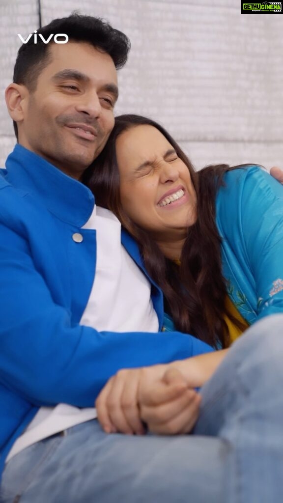 Neha Dhupia Instagram - The time we spend with each other is the most precious one. We are glad that we tried the vivo #SwitchOff time. It is exactly what we needed. We would recommend this to every couple out there. You’re going to love every bit of it! #LiveTheJoy