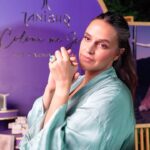 Neha Dhupia Instagram - Dropped by @tanishqjewellery s Carnival Edit to ring in this Christmas season and what a blast it was! An enchanting evening spent to celebrate a collection that simply takes your breath away! From rubies and emeralds to opals and peridots, it has a dizzying range of radiant hues. With carnival atmosphere, the collection truly came alive as an explosion of colors, cuts, drama, and intrigue! Love how Tanishq is giving us a taste of carnivals this winter season with their latest collection! Visit tanishq.co.in or visit your nearest Tanishq store to explore this latest collection! Managed by @gladucamepr #ColourMeJoy #Carnival #CocktailCollection