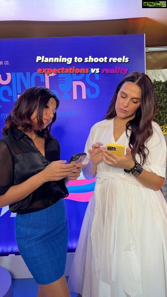 Neha Dhupia Instagram - Jokes aside @nehadhupia and I had a super insightful session, and did everything we planned to do at Chasing Pods! Epic turnout too. Loved how well the immersive experience worked and can’t wait for version 2! I wish I could personally thank everyone who came but I don’t think Instagram allows 150+ tags, you know who you are! Drop me a comment if you love the theatre of the mind as much as I do! 🎙️ #ChasingPodsMumbai #Podcast #LivePodcast #MissMalini #MaliniAgarwal #NehaDhupia #feelitreelit #expectationvsreality Hyatt Centric Juhu