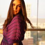 Neha Dhupia Instagram - May I have your attention please !!! 💜 . . . . . . . . . . . In @bodicebodice Styled by @ayeshakhanna20 Assisted by @inirahk Muah @mitavaswani #rasila 📸 @kapilcharaniya