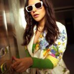 Neha Dhupia Instagram - Not counting my steps today… #elfie 💚 . . . . . . . . . . . @ilovepero @thetintedstory @mitavaswani @kamaldeepss @kapilcharaniya @ayeshakhanna20 @inirahk