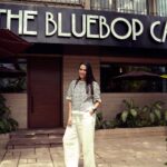 Neha Dhupia Instagram - 🍕 + me … the ultimate love affair 😍 . . did nt have to travel far to discover the yummiest food , cocktails ,desserts n bakery… I could go on !!! @bluebopcafe I’m coming back for every meal!!!