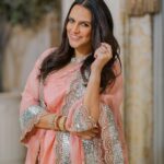 Neha Dhupia Instagram - A day in #delhi … 🌸 . . . . . . . . @anamikakhanna.in @thevisheshkhanna @anmoljewellers @ayeshakhanna20 @mitavaswani @cineloveproductions @ronavkumar 📸