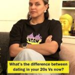 Neha Dhupia Instagram - Dating in your 20s vs 30s explained so well by @nehadhupia Listen to @nehadhupia and @angadbedi play a modern married couple in 'Social Distancing', for free only on @audible 🤍 #YuGotAMin #nehadhupia #angadbedi #respect #confrontation #relationshipgoals #happyrelationship