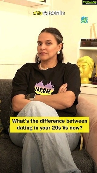 Neha Dhupia Instagram - Dating in your 20s vs 30s explained so well by @nehadhupia Listen to @nehadhupia and @angadbedi play a modern married couple in 'Social Distancing', for free only on @audible 🤍 #YuGotAMin #nehadhupia #angadbedi #respect #confrontation #relationshipgoals #happyrelationship
