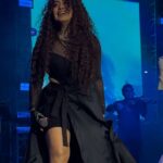 Neha Kakkar Instagram - Designed this look for my last night’s concert. Wearing your own design is a different feeling all together! Can’t wait to for more 🤍 P.S. #NeHearts I must say nobody can motivate me the way you guys do 🙌🏼 #NehaKakkarLive