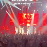 Neha Kakkar Instagram - And We nailed it!! #NehaKakkarLive in MGM Harbour was FIRE 🔥 Thanks to everyone who showed up inspite of being the working Monday the next day 🙌🏼 @shribalajientertainment @deepa_dolly_s @manish.sood