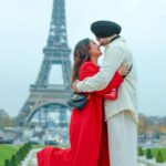 Neha Kakkar Instagram - City of Love #Paris looks BEAUTIFUL! But Only when You’re around, not without You My Love! @rohanpreetsingh ♥️ #NehuPreet Eiffel Tower