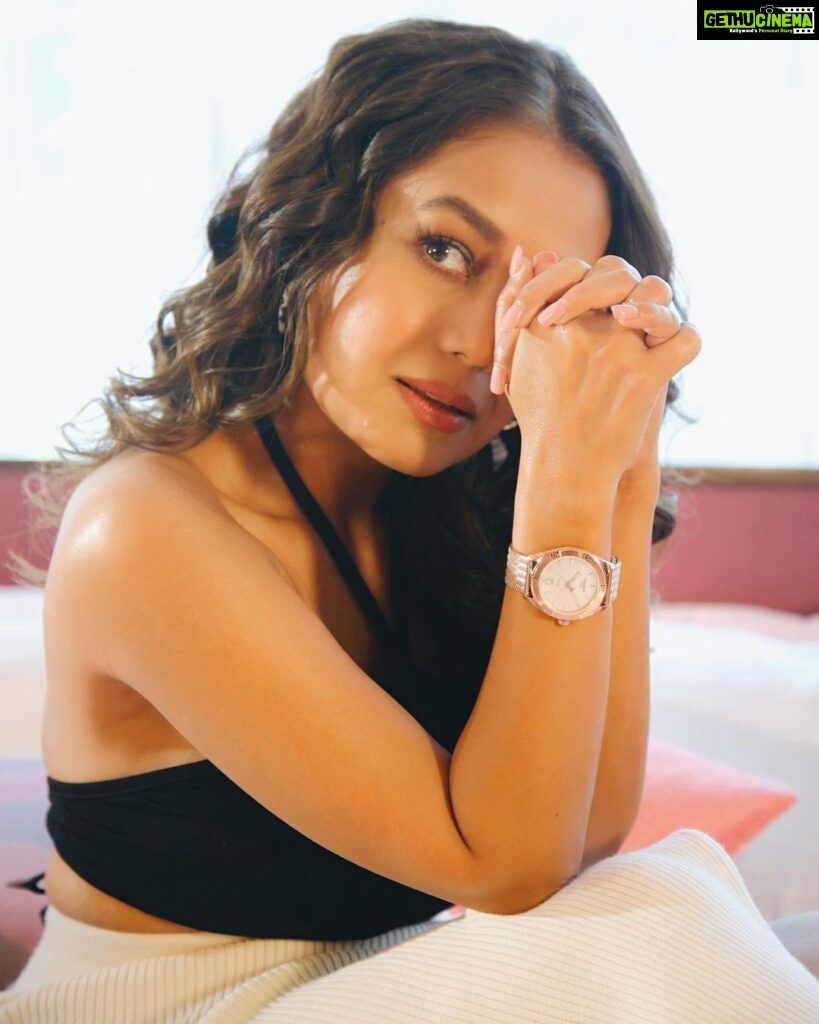 Neha Kakkar Instagram - Time is a funny thing, never comes back.. 😒 So Celebrate moments and Create Memories that you’ll Embrace Forever. Like My Birthday Next Week 🥰😇 . . #Gemini #NehaKakkar #ThisIsYourTime #GoodVibesOnly @tissot #TissotWatch #PR100 @elleindia . #NehuDiaries #TissotWatches 😍 India