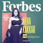 Neha Kakkar Instagram - I have been working since the age 4 and today where I am and what I have achieved has been possible because of Hard work, Lords Blessings, Family and All My #Nehearts Love!! Thank you @forbesindia ❤️🙏🏼 #NehaKakkarOnForbes #NehaKakkar #NehuDiaries