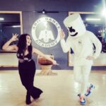 Neha Kakkar Instagram - When @marshmellomusic and Nehu killed it on @tonykakkar ‘s #CocaColaTu 🔥 . Trying to #SpreadHappiness!! 😇 . P.S. India 🇮🇳 Loves You Mello 🤗 . @tseries.official @tanishk_bagchi @kartikaaryan @kritisanon @mellowdofficial . Shout out to @aayushmansinha & @shalizi 🤗 . @anshul300 @desimusicfactory 💪🏼 . #CocaCola ##LukkaChuppi #NehaKakkar #TonyKakkar #TanishkBagchi #Marshmello #AdilDanceAcademy
