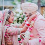 Neha Kakkar Instagram - Best Clicks of my life!!! 💝🙏🏼 @rohanpreetsingh You make me look even better when I’m with You 👰🏻🤴🏻 Wearing @sabyasachiofficial 💝💕 Jewellery & Footwear: @sabyasachijewelry @bridesofsabyasachi @groomsofsabyasachi Photography: @deepikasdeepclicks Styled by @sabyasachiofficial Makeup by @vibhagusain Hair by @deepalid10 Chooda & Kaleera: @omsons_bridal_store Mehendi: @rajumehandiwala6 Event by @theroyaleventsindia Decor by @showkraftdesignerweddings Venue: @jwmarriottdelhi Event managed by @theshadiwale Hospitality: @akshhaydekhoduniya @sudhanshujaindekhduniya Catering: @Tandoorinightscatering Special thanks to Chef Lalit & Sakshi Tuli #NehuDaVyah #NehuPreet