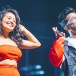 Neha Kakkar Instagram - Thank Youuuu #Dallas 😍🔥 #NehaKakkarLive #NehaKakkar #NehaKakkarUSCanadaTour . Pics by @themediatronic . Outfit by @thread_trend . Jewellery: @amanisaccessories . Styled by @styledose1