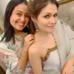 Neha Kakkar Instagram - The woman who Inspired me to sing. First singer in our family. Whatever I sing today, is all her in my voice.. In my singing.. I love you @sonukakkarofficial Didi Happy Mother’s Day! ♥️🙌🏼