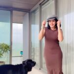 Neha Pendse Instagram – Trending reel with my bunny baby 🕶️🐻